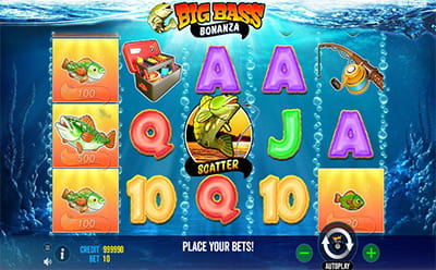 Big Bass Bonanza ონლაინ სლოტი 777 კაზინოზე