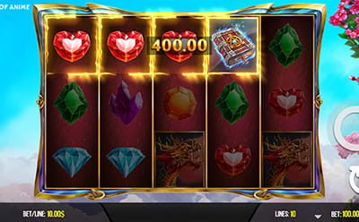 Book of Anime სლოტის ბონუს თამაში