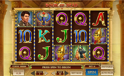 The Book of Dead სლოტ თამაში CasinoFriday საქართველოს ონლაინ კაზინოზე