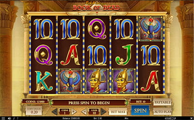 Book of Dead ონლაინ სლოტი Unibet-ზე