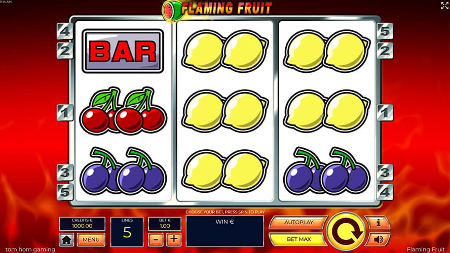 Flaming Fruit ითამაშე ონლაინ უფასოდ