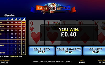 Jacks or Better სლოტის მულტიპლიკატორი