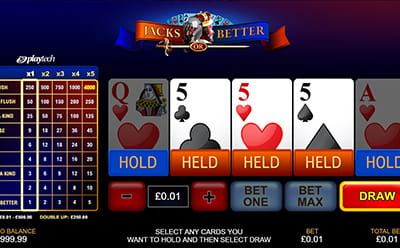 Jacks or Better მობილური სლოტი