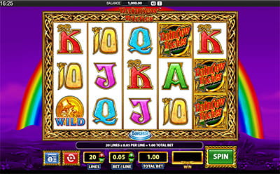 Rainbow Riches ონლაინ სლოტი William Hill-ზე