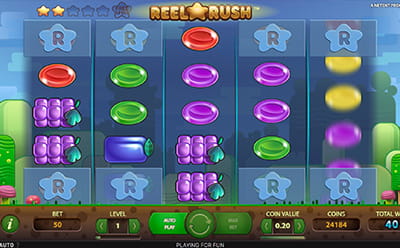 Reel Rush სლოტის უფასო დატრიალებები