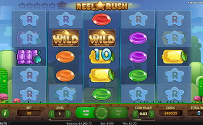 Reel Rush სლოტის რე სპინები