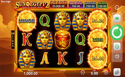 Sun of Egypt 2 ონლაინ სლოტი Parimatch-ზე