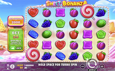 The Sweet Bonanza სლოტ თამაში Marathonbet-ის ონლაინ კაზინოზე საქართველოში