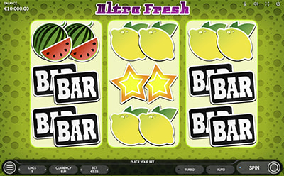 The Ultra Fresh სლოტ თამაში JVSpin-ის ონლაინ კაზინოზე საქართველოში