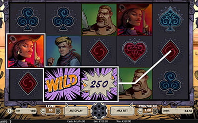 Wild Wild West სლოტის ბონუს თამაში