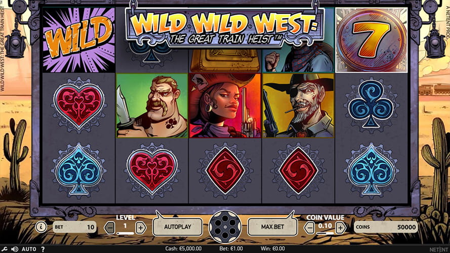 Wild Wild West ითამაშე ონლაინ უფასოდ